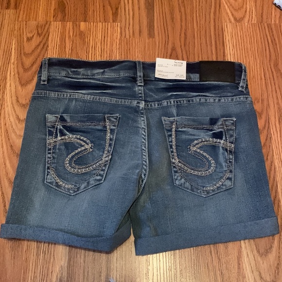 Girls mid rise slim jeans from silver, medium denim blue colour, girls size 16 - Picture 2 of 4